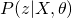 P(z|X,\theta)