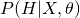 P(H|X,\theta)