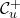 \mathcal{C}_{u}^{+}