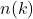 n(k)
