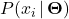 P(x_{i} \, | \, \boldsymbol{\Theta})