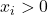 Rendered by QuickLaTeX.com x_{i} > 0